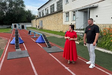 Стадион «Маяк» преображается на глазах
